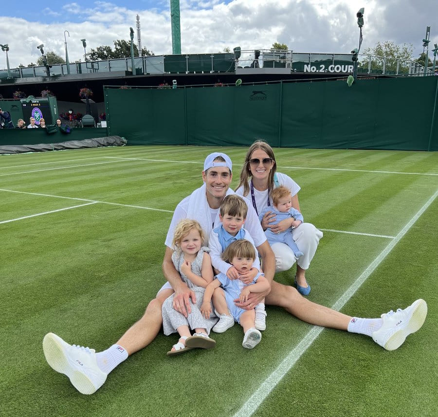 John Isner Family