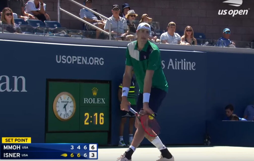 John Isner Last Game